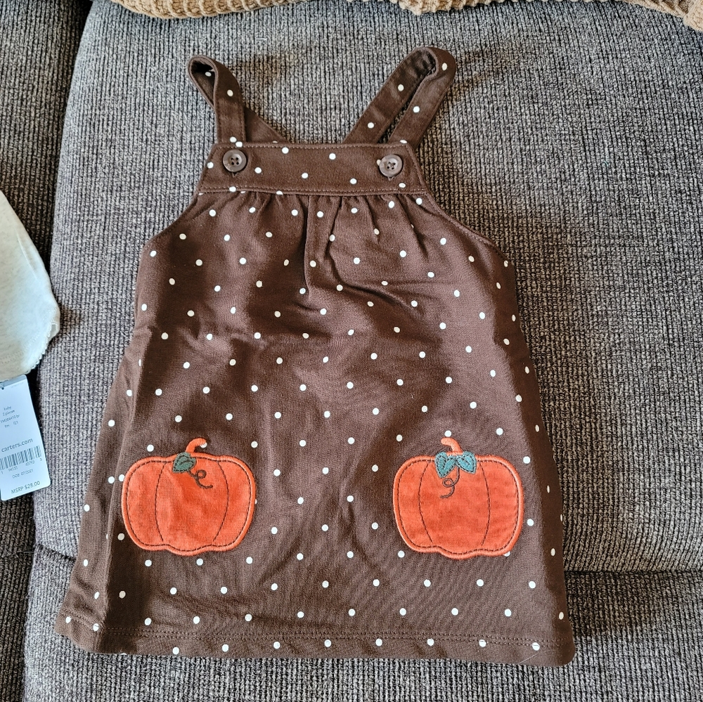 Carters Fall Set 9 months - Picture 4 of 5